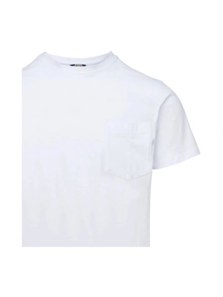 Camiseta de algodón K-way blanco