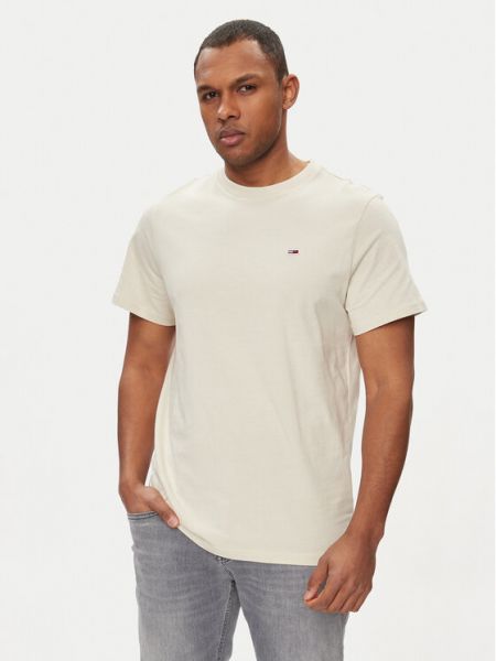 T-shirt Tommy Jeans beige