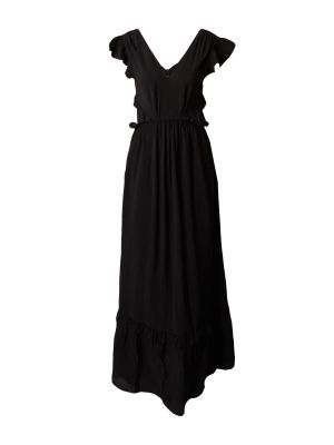 Dlouhé šaty Vila čierna