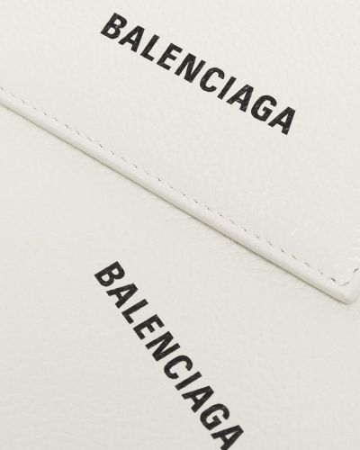 Pochette à imprimé Balenciaga blanc