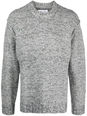 Плетен пуловер Samsøe Samsøe сиво
