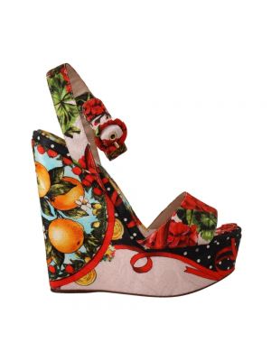 Sandały na platformie Dolce And Gabbana