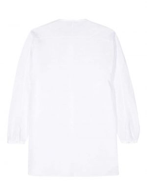 T-shirt en lin col rond Aspesi blanc