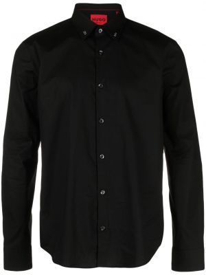 Пухена риза Hugo черно