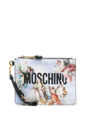 Чанта тип „портмоне“ с принт Moschino