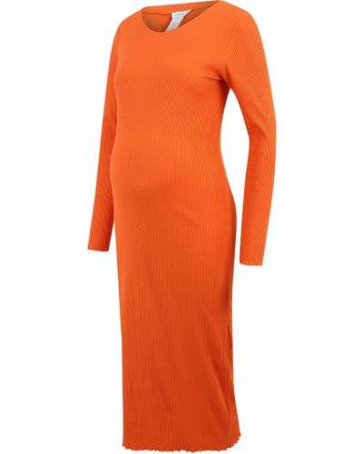 Макси рокля Lindex Maternity оранжево