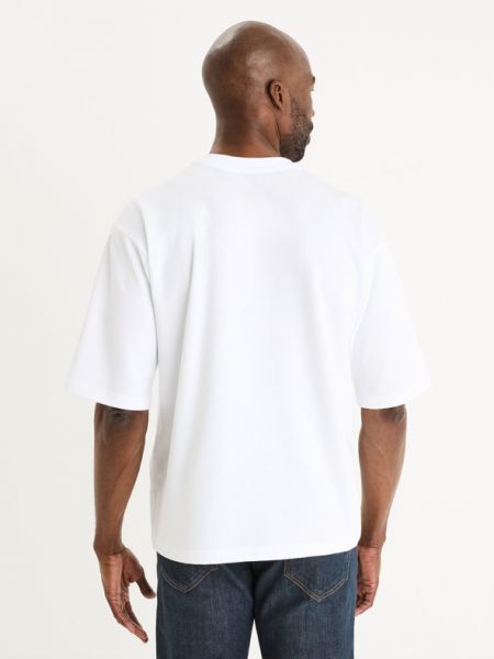T-shirt Celio weiß