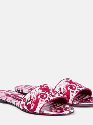 Pantofi cu imagine Dolce&gabbana roz