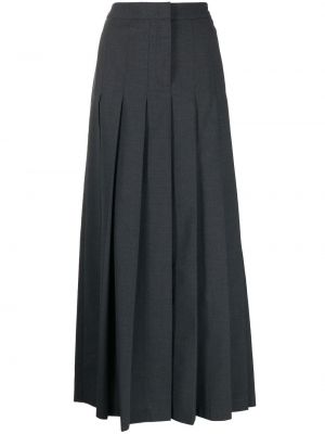 Plisované sukně s kapsami Nº21 šedé