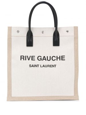 Τσάντα shopper με σχέδιο Saint Laurent