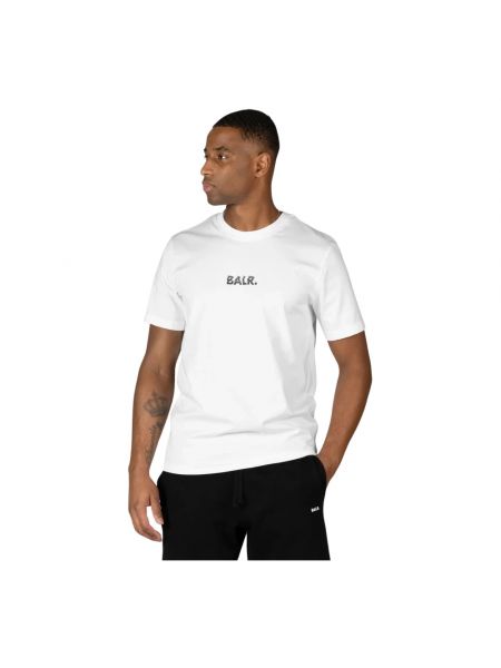 T-shirt mit kurzen ärmeln Balr. weiß