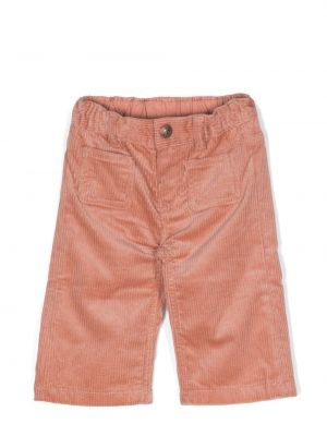 Pantaloni chino baggy Bonpoint rosa