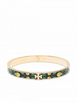 Trykt armbånd Tory Burch gull