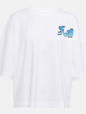 Bomull t-shirt Jw Anderson vit