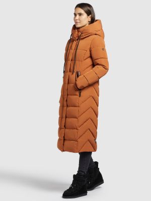 Palton de iarna Khujo portocaliu