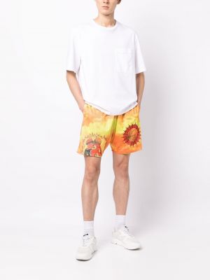 Mesh shorts mit print Market