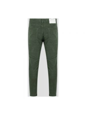 Spodnie slim fit Department Five zielone