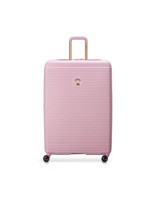 Różowa walizka Delsey
