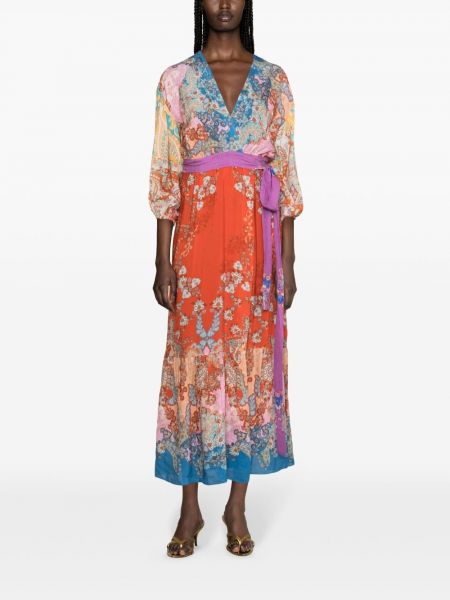 Kleid mit print mit paisleymuster Sandro