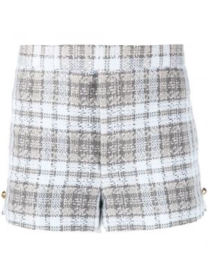 Tweed shorts Thom Browne grau