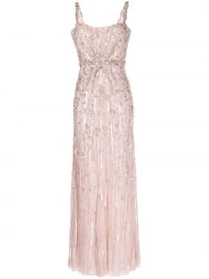 Rochie de seară cu paiete Jenny Packham roz