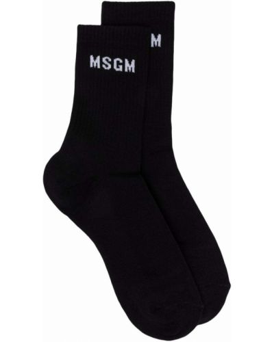 Чорапи Msgm черно