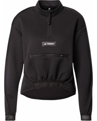 Флийс пуловер с качулка Adidas Terrex