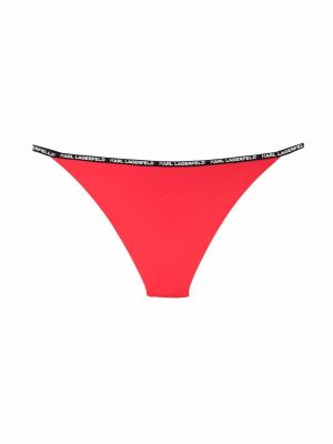 Bikini slip on Karl Lagerfeld rojo