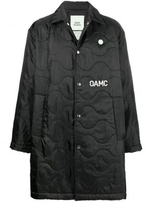 Cappotto con stampa Oamc nero