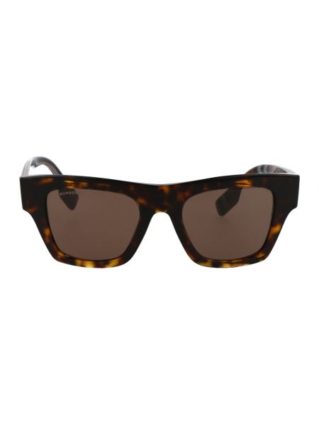 Okulary przeciwsłoneczne Burberry brązowe