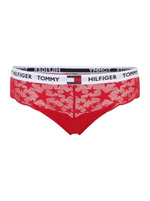 Tommy Hilfiger Underwear Plus Tangá  červená / biela / čierna