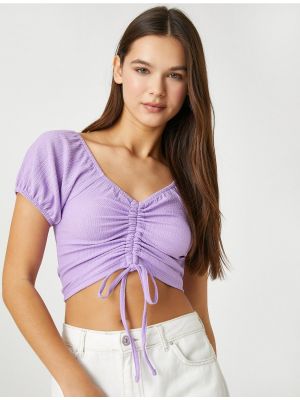 Tricou Koton violet