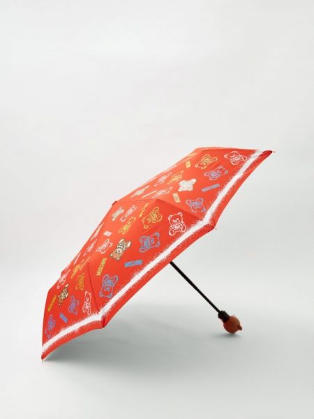Зонт Moschino красный