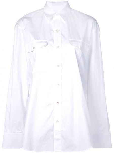 Риза Wardrobe.nyc бяло