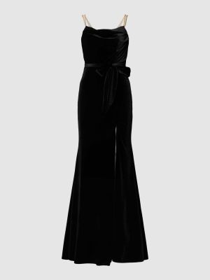 Sukienka na ramiączkach Luxuar czarna