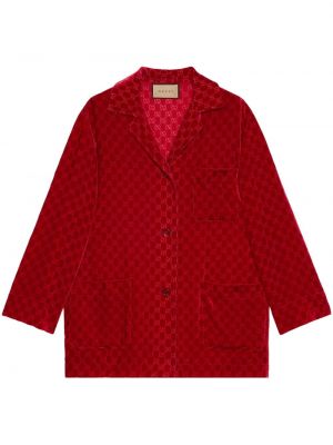 Marškiniai velvetinė Gucci raudona