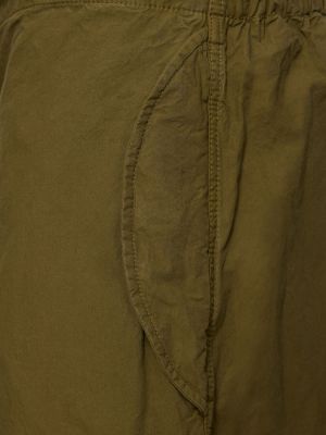 Oversized bavlněné cargo kalhoty Nili Lotan zelené