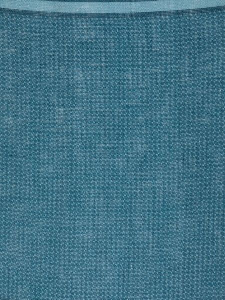 Echarpe en lin à imprimé Corneliani bleu