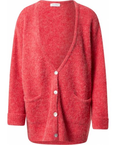 Плетен елек American Vintage червено