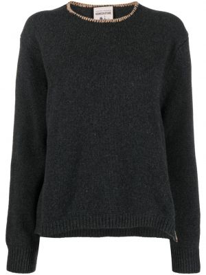 Pletený sveter Semicouture sivá