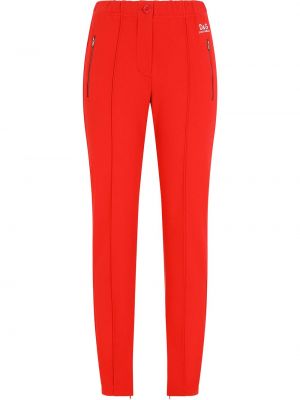 Sportovní kalhoty Dolce & Gabbana červené