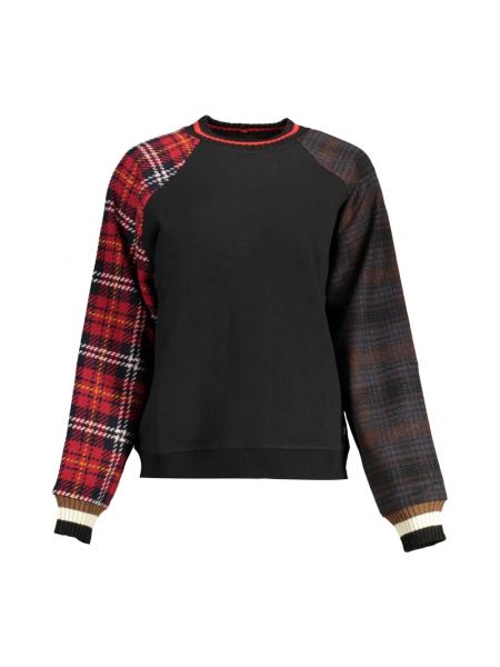 Sweatshirt mit rundem ausschnitt Desigual schwarz