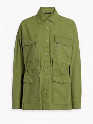 Хлопковая куртка Atm Anthony Thomas Melillo зеленая