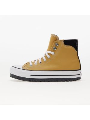 Nepromokavé kotníkové boty s hvězdami Converse