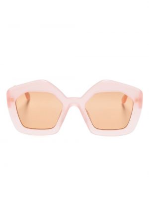 Ochelari de soare oversize Marni Eyewear roz