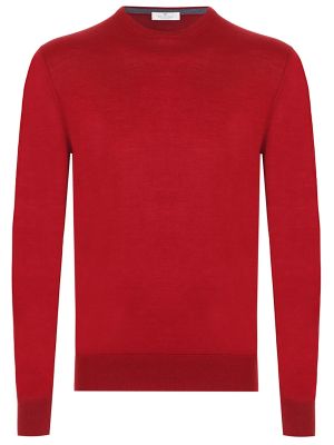 Шерстяной свитер Panicale бордовый