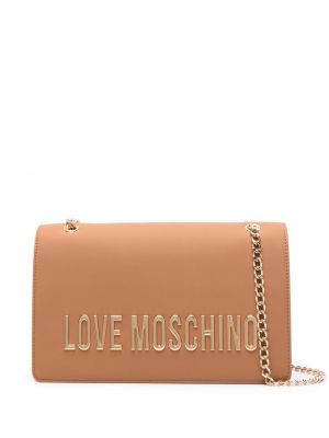 Kožená kabelka Love Moschino