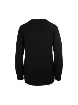 Jersey de cachemir de punto de tela jersey Max Mara negro