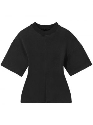 Medvilninis marškinėliai Proenza Schouler juoda