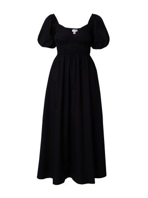 Košeľové šaty Topshop čierna